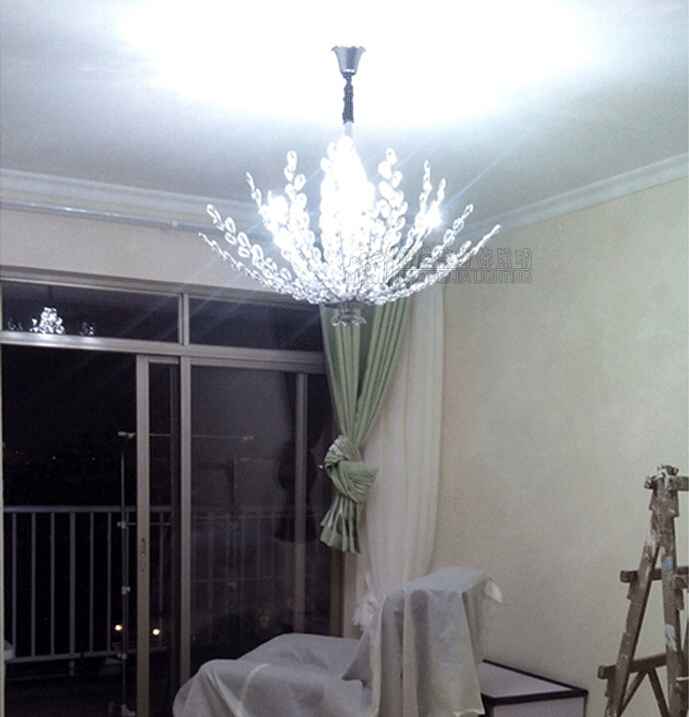 contemporary crystal chandelier,pendant lamp,chandelier dia 50cm 120v,220v