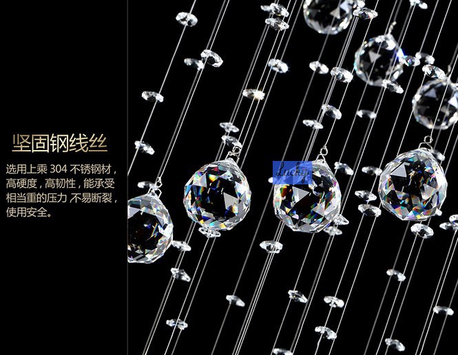 crystal ship chandelier 110/220v d60cm h130cm