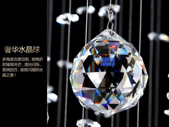 crystal ship chandelier 110/220v d60cm h130cm