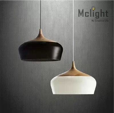 european creative bar wood bedroom vintage pendant lamp minimalist restaurant hanging lights fixtures american single-head