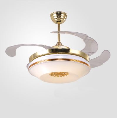 iluminacion pendant light lustre led acrylic ceiling fan with lights luxury modern american minimalist living room dining lamp