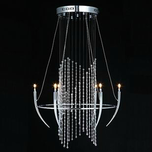 italy style crystal chandelier parts d600*h920 110-220v 6 lights