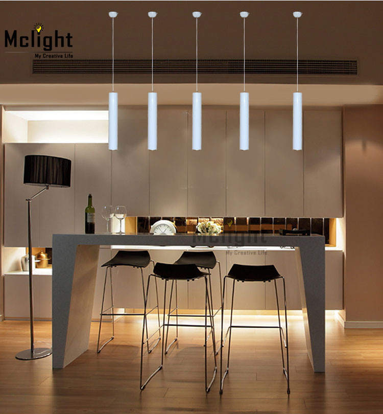 modern aluminum lamp pendant light for bar restaurant receiption exhibition single head