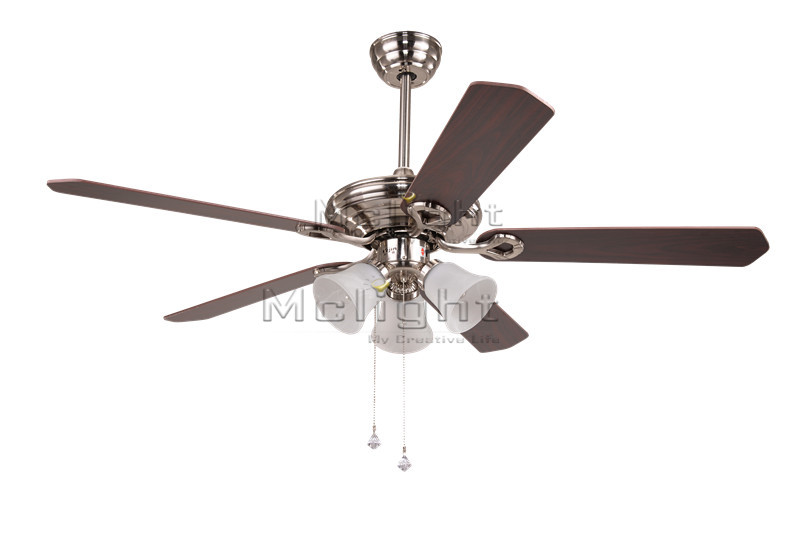 modern ceiling fans with light kits for children room coffee house living room pendant lamp 52 inch 5 wooden blades fixture
