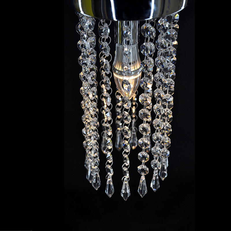 modern clear waterford diamond sphere lustre crystal chandelier ceiling lamp home decor suspension pendant lamp fixture light
