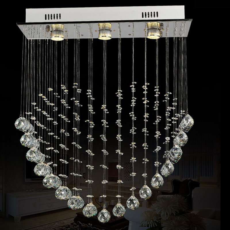 modern crystal ceiling light fixture loving heart shape crystal light lustre ceiling lamp for dining area, bedroom mc0584