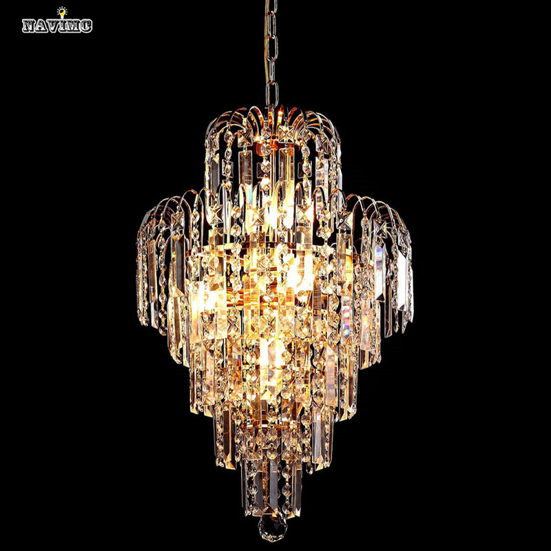 modern crystal pendant lights, 400*600*300mm livingroom lamp
