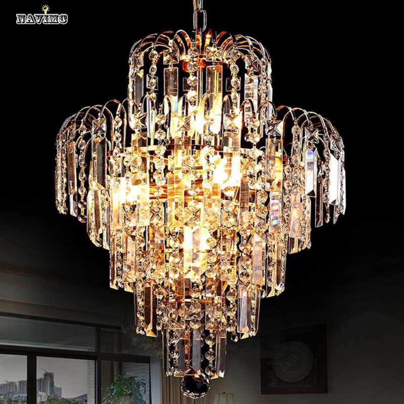 modern crystal pendant lights, 400*600*300mm livingroom lamp