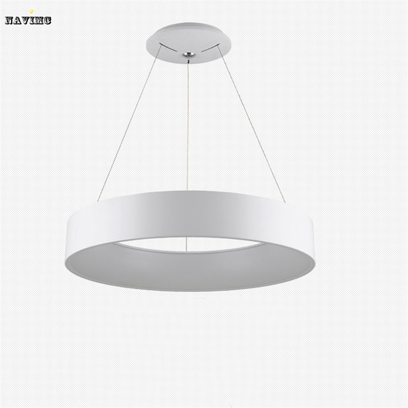 modern round led pendant light for dining room kitchen restaurant pendant ceiling lamp novelty