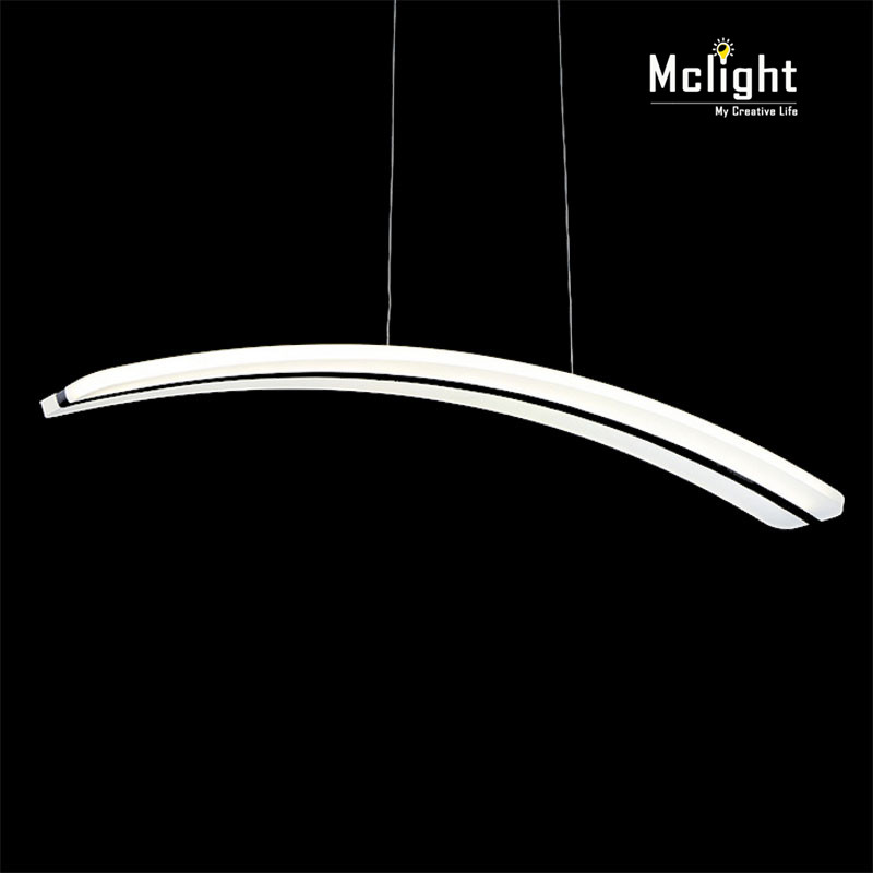new modern led pendant light fixtures 38w white acrylic for dinning room bedroom studyroom pendant lights lampadario