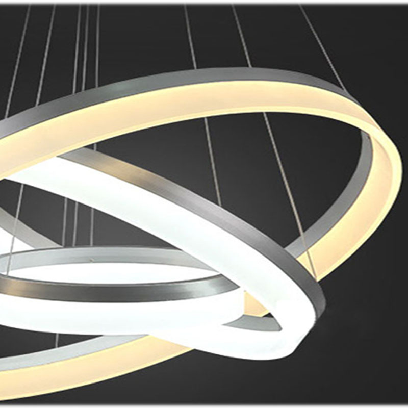 new modern led ring pendant light arcylic circle led pendant lamp fixture suspension outdoor pendant lights