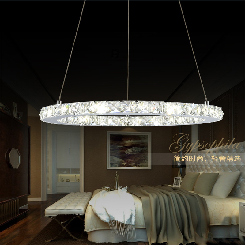oval design brief led crystal chandelier modern fashion 3 sides crystal lustres de teto bar lighting