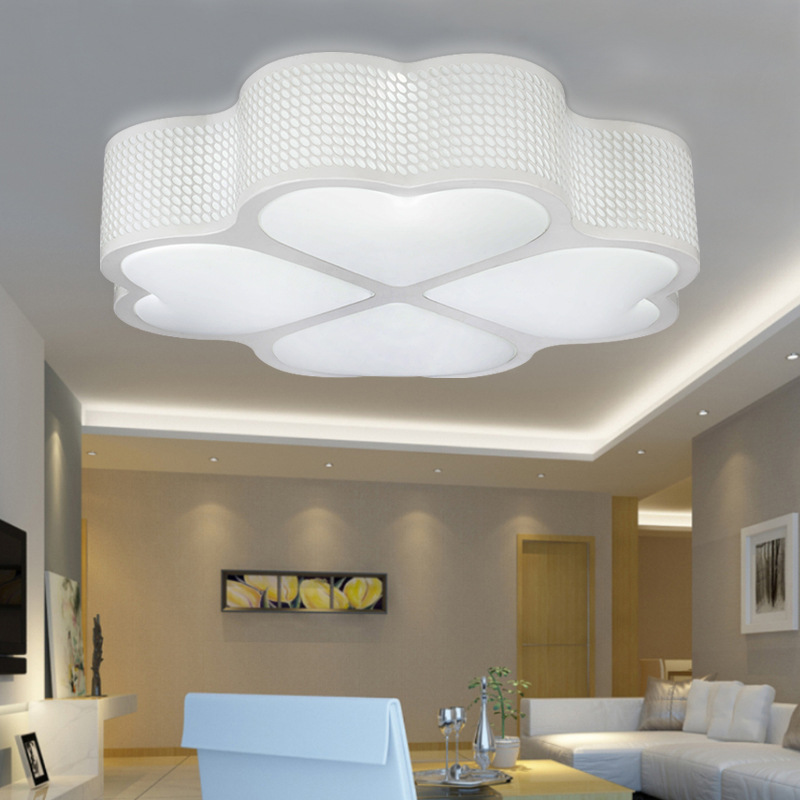 popular living room ceiling lights bedroom plafon lamp luminaria home decoration black/white acrylic shade lampada
