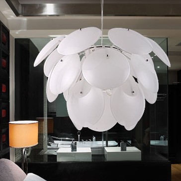 selling glass chandelier lighting suspension modern 5 light dia 50cm