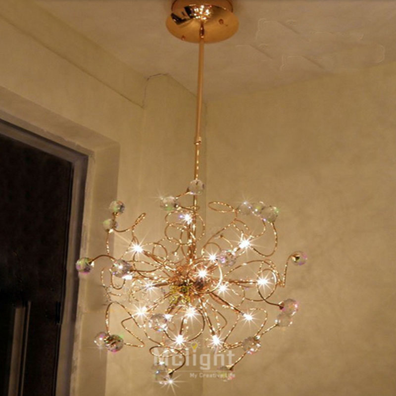 silver floral k9 vanity crystal led pendant lamp with g4 lights luminaire pendant lighting for dining room cloth shop