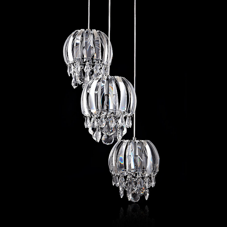 vintage classic restaurant lustre hanging crystal pendant light fixtures for kitchen dining kids' room rectangular lamp