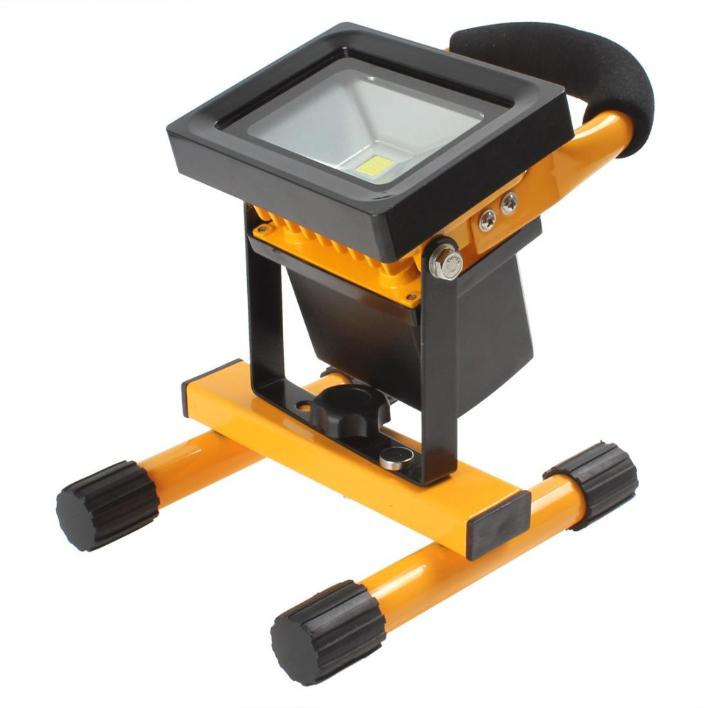 10w cordless rechargeable led flood light outdoor portable led flood light work lamp for camping hiking fishing lamp