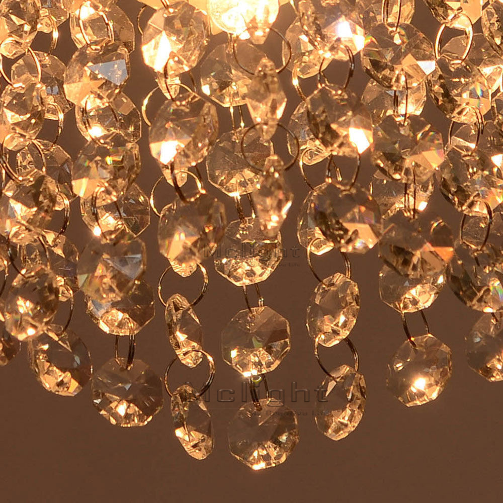 crystal led flush mount ceiling lights dia 80mm for corridor passage aisle lamp indoor decorative light fixture