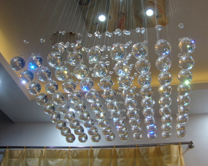 [d40cm*h60cm]modern luxury crystal chandelier with 5 lights pyramid shape luminaire lustres de cristal pendant lamp chandeliers