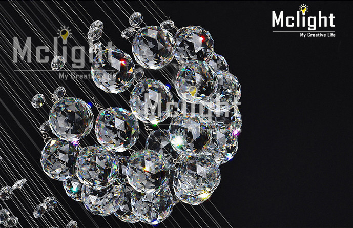 modern large crystal chandelier light fixture for lobby, staircase, stairs, foyer long spiral crystal light lustre ceiling lamp - Click Image to Close