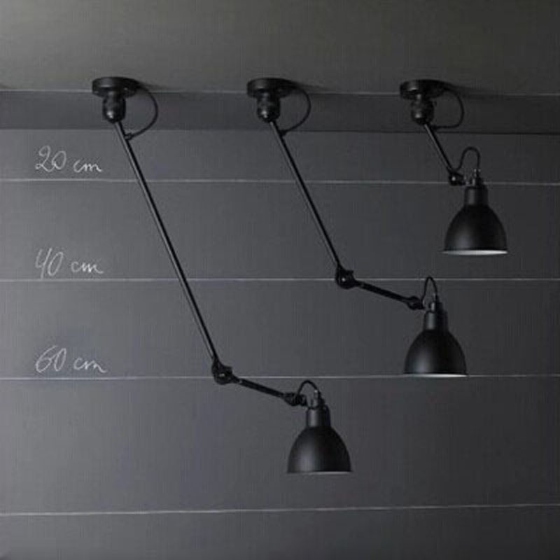 modern multi-functional full rotation replica designer wall lamp lighting long swing arm universal wall light for aisle bed room