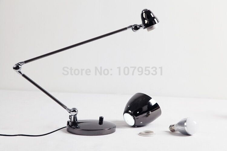 modern rocker two arms table lamps for bedroom foldable long arm desk lamp reading lamp for student study office lamp 110-220v