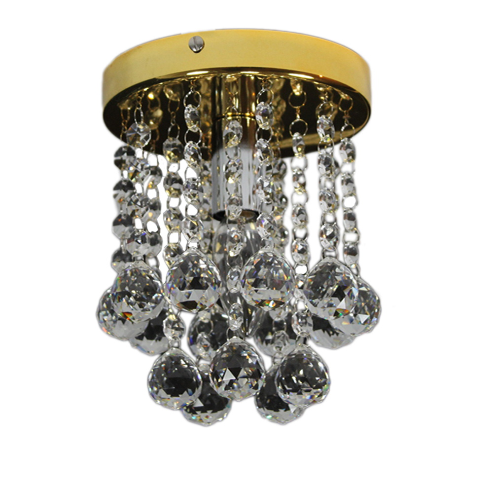 modern surface mounted raindrop crystal led ceiling lights for living room light fixture indoor lighting corridor balcony lamp