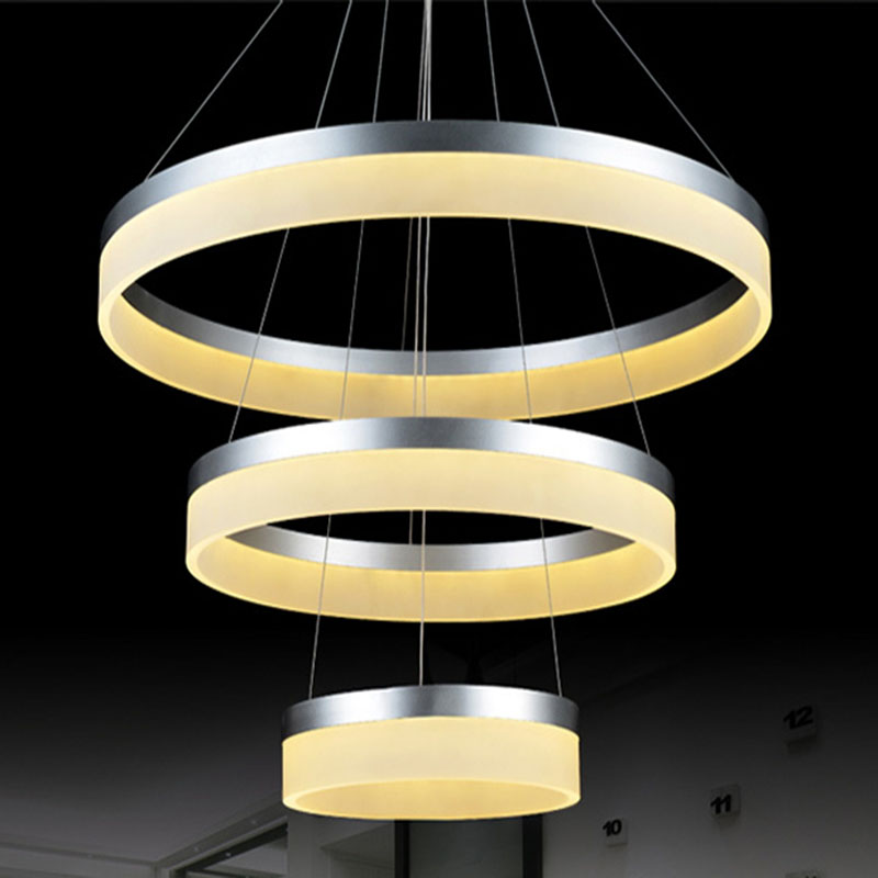 new arrival modern led chandelier light fixture,designer led large pendant lamp black ring lighting for el project