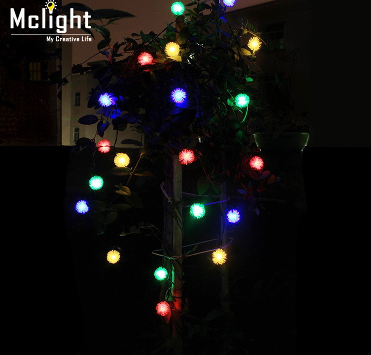 solar powered waterproof led string lighting led fairy light for wedding christmas party festival outdoor indoor decoration