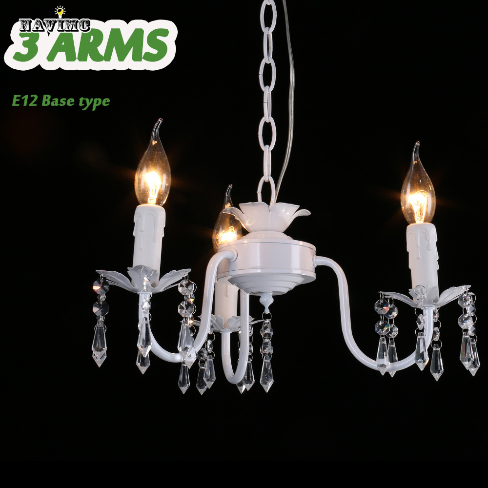 white iron crystal chandelier modern lighting fixture for girls rooms bedroom dining rooms kitchen island foyer led