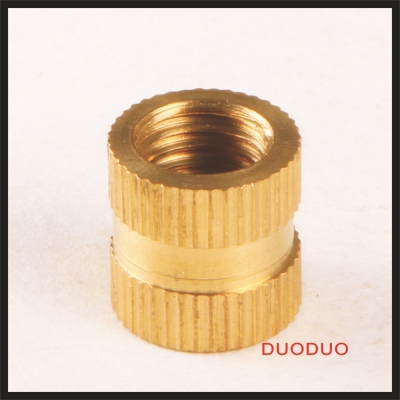 !! 200pcs m2.5 x 4mm x od 3.5mm injection molding brass knurled thread inserts nuts