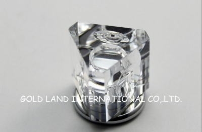 D20mmxH22mm Free shipping pure brass top quality K9 crystal glass kitchen knob/bedroom furniture knob