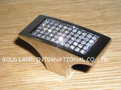 L49.5xW23xH21mm Free shipping crystal cabinet knob drawer knob wardrobe knob [A&L Crystal Glass Knobs &]