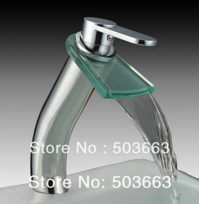 PRO Single Hole Basin Faucet Thermostatic Chrome Bathtub Waterfall Tap HK-012 [Bathroom faucet 247|]