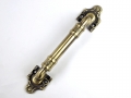 312-248 large surface mounting antiqued bronze alloy handles screws installed available for cabinet/kitchen