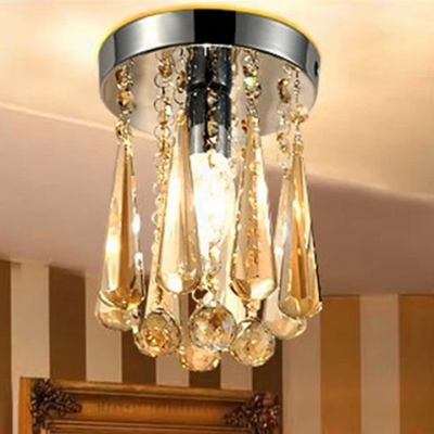 ! ceiling luminaire modern crystal light ceiling lustre for home decor 110-240v 15cm