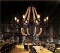 creative american style rope pendant lamp e14 bulb fixtures loft industrial lamp bar home room decoration