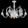 el project large swan chandelier 9 lights fitting lamp lighting morden led chandelier fixture white or black red silver