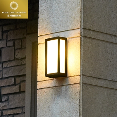 fashion modern brief vintage outdoor wall lamp waterproof lighting fitting outdoor walls balcony gazebo ip54 e27 bulb