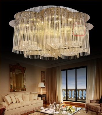 modern led crystal brief ceiling bedroom lamp ceiling light romantic heart fashion lamps