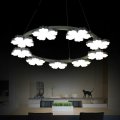 modern lighting led suspension luminaire lamps for dinning room/bedroom home acrylic lampshade pendentes para sala de jantar