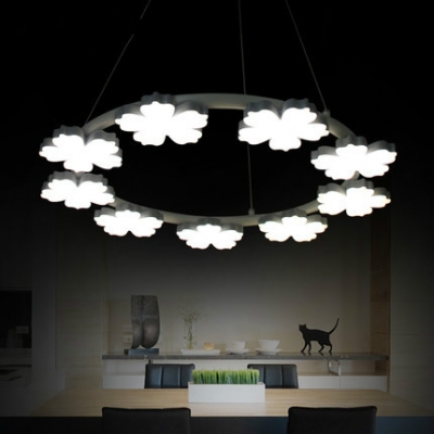 modern lighting led suspension luminaire lamps for dinning room/bedroom home acrylic lampshade pendentes para sala de jantar [pendant-lights-3159]