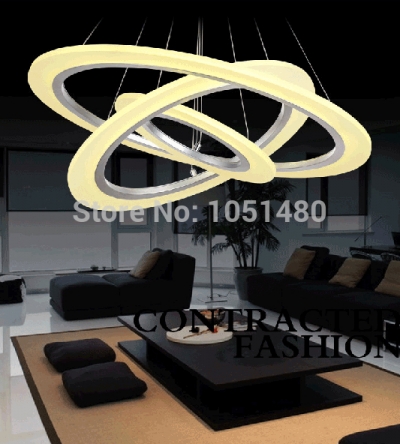 new acrylic modern led chandelier lighting living room lights [led-chandelier-4822]
