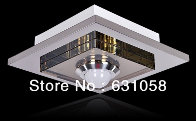 new ceiling lamps led 3w 85-265v ultra-thin led ceiling light crystal decorative living room lights bedroom lamp