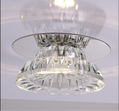 new item modern ceiling crystal light led downlight hallway light aisle lamp