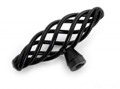 15Pcs/Lot Black Birdcage Kitchen Cabinet Drawer Pull Handle MT50 Small Size ( D:55MM H:32MM )