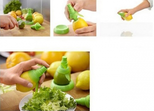2PCS Fruit Spray Tool Juice Extractor Juicer Lemon Orange Lime Sprayer Kitchen Tool ?FREE SHIPPING