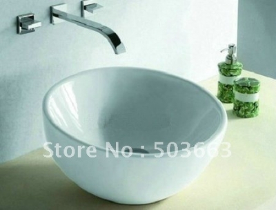 Bathtub Wall Mounted Basin Sink Faucet Bathroom Mixer Tap Vanity Faucet CM0347 [Bathroom Faucet-3 or 5 piece set]