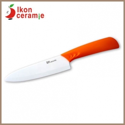 China Ceramic Knives,6 inch 100% Zirconia Ikon Ceramic Chef Knife.(AJ-6001W-CO)
