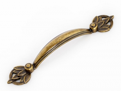 Classical style Bronze Antique Style Drawer Cabinet Pull Handle( C.C:96mm L:160mm)